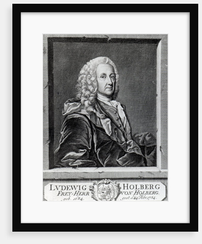 Ludvig Holberg by Johan Roselius