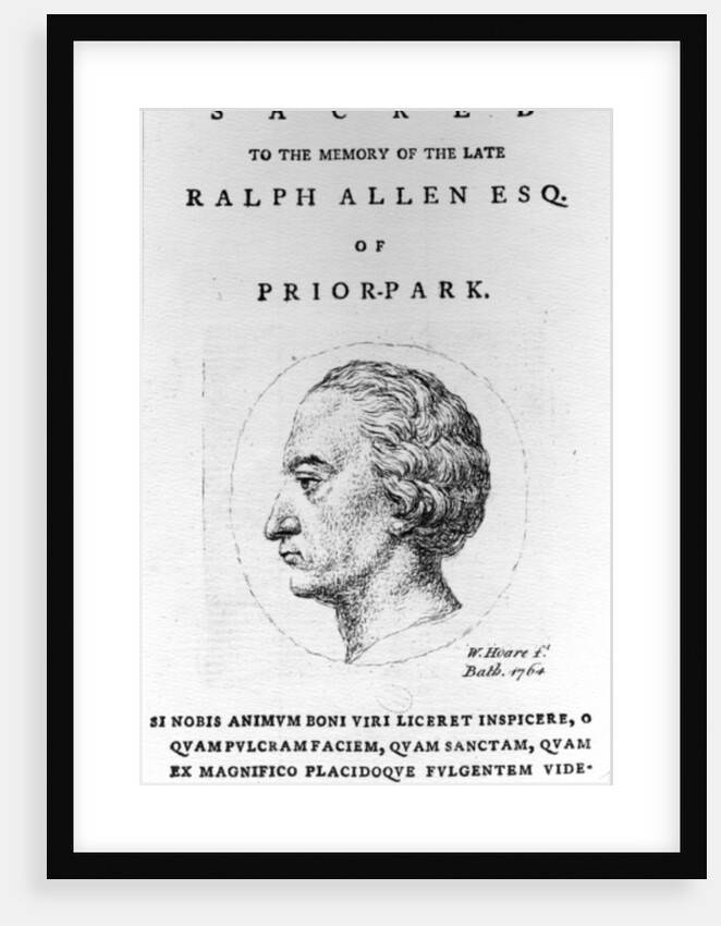 Ralph Allen, 1764 by William of Bath Hoare