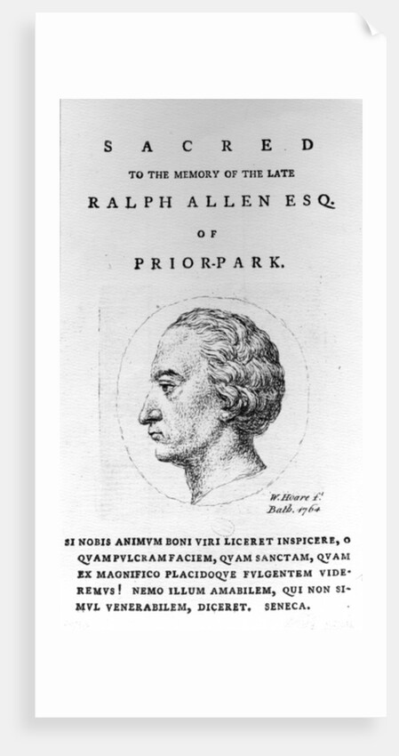 Ralph Allen, 1764 by William of Bath Hoare