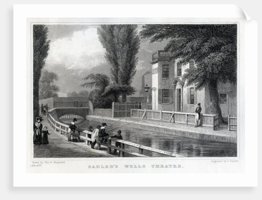 Sadler's Wells Theatre by Thomas Hosmer Shepherd