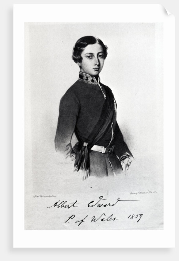 Edward, Prince of Wales by Franz Xaver (after) Winterhalter