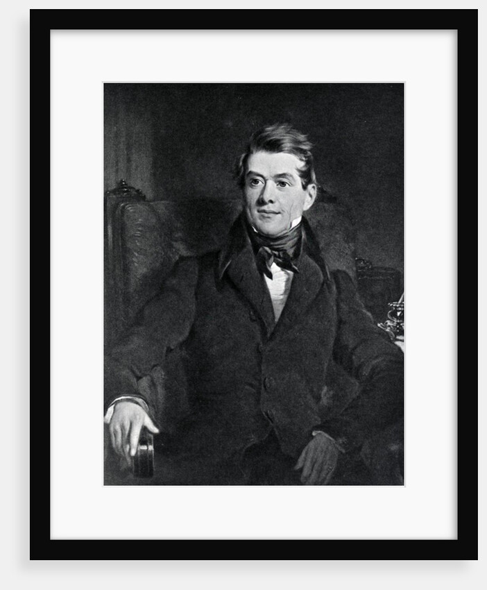 Christian Friedrich, Baron Stockmar by John Partridge