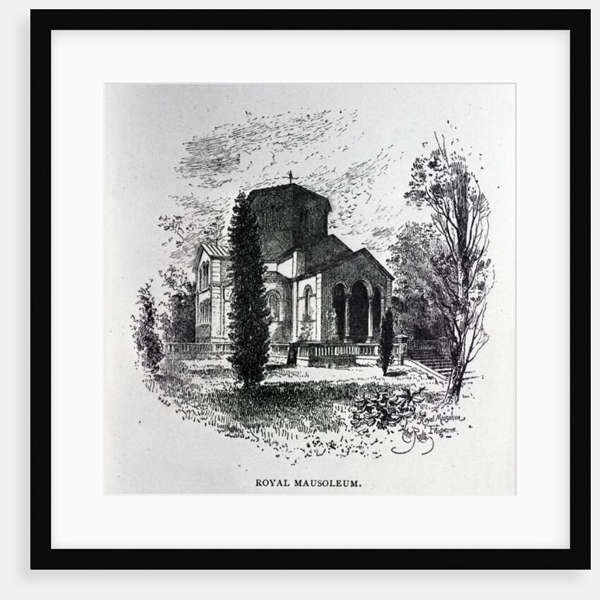 The Royal Mausoleum, Frogmore by Herbert Railton