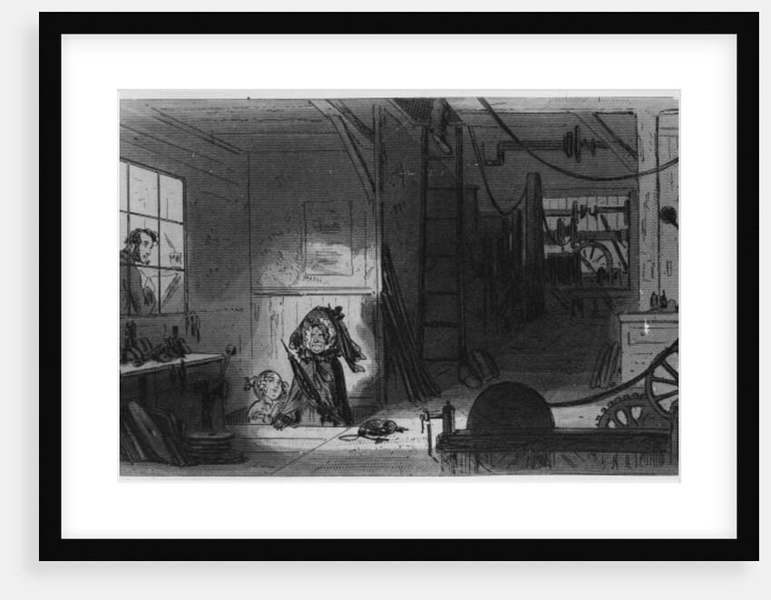 Visitors at the Works by Hablot Knight Browne