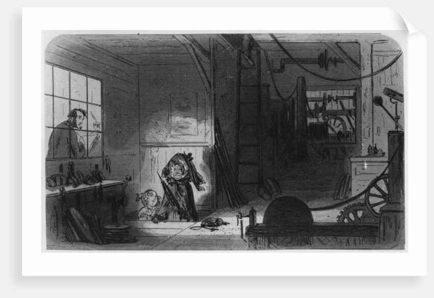 Visitors at the Works by Hablot Knight Browne