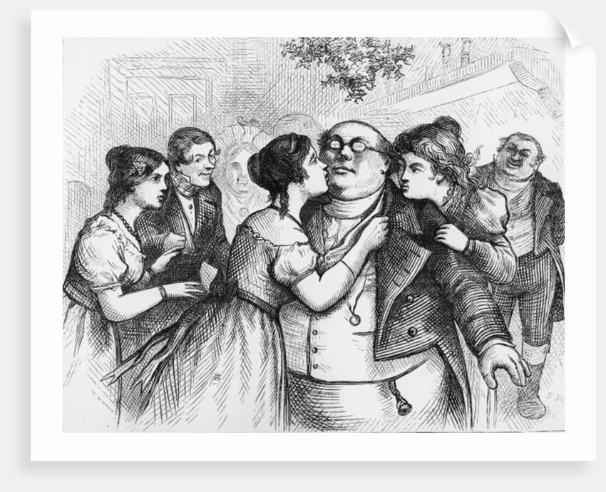 It was a pleasant thing to see Mr. Pickwick in the centre of the group by English School
