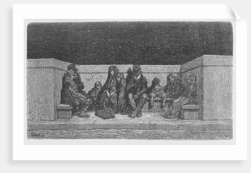 Asleep under the Stars by Gustave Dore