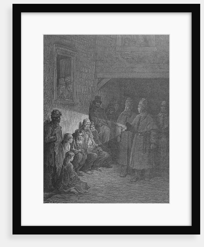 The Bull's-Eye by Gustave Dore