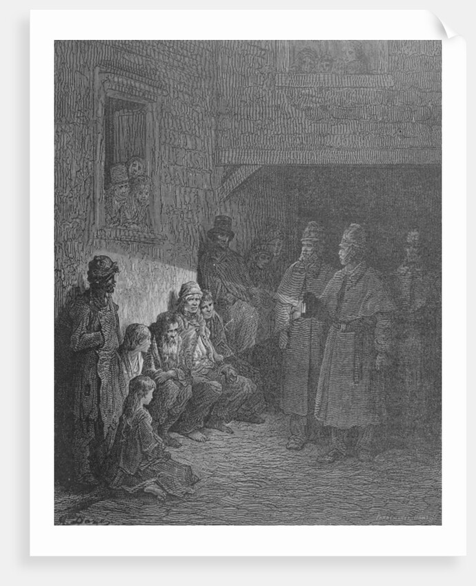 The Bull's-Eye by Gustave Dore