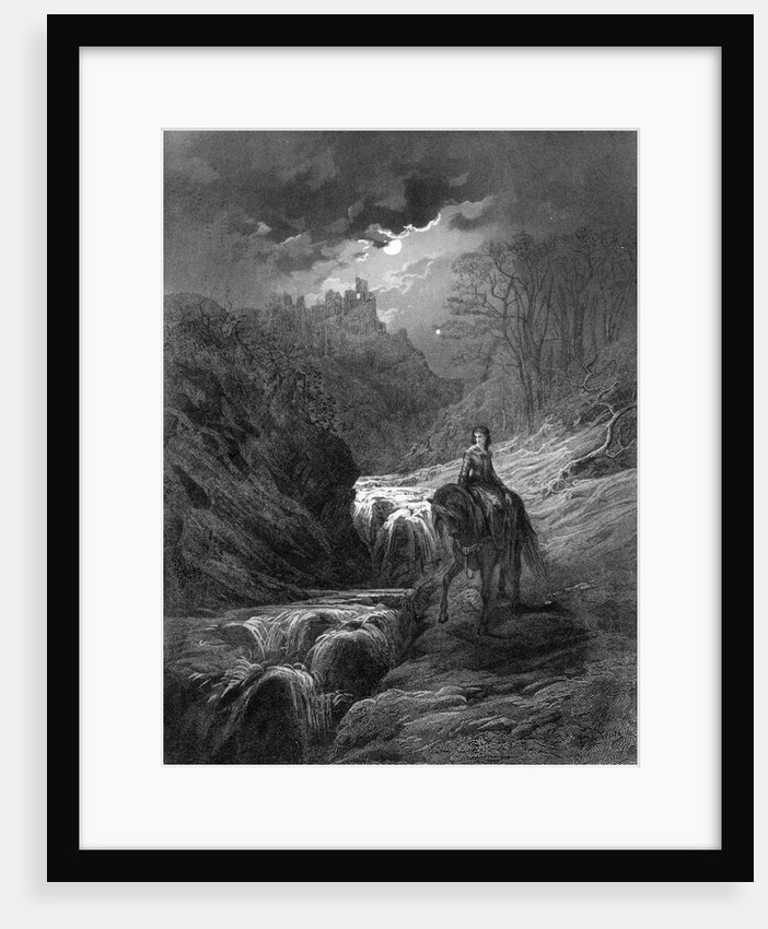 The Moonlight Ride by Gustave Dore