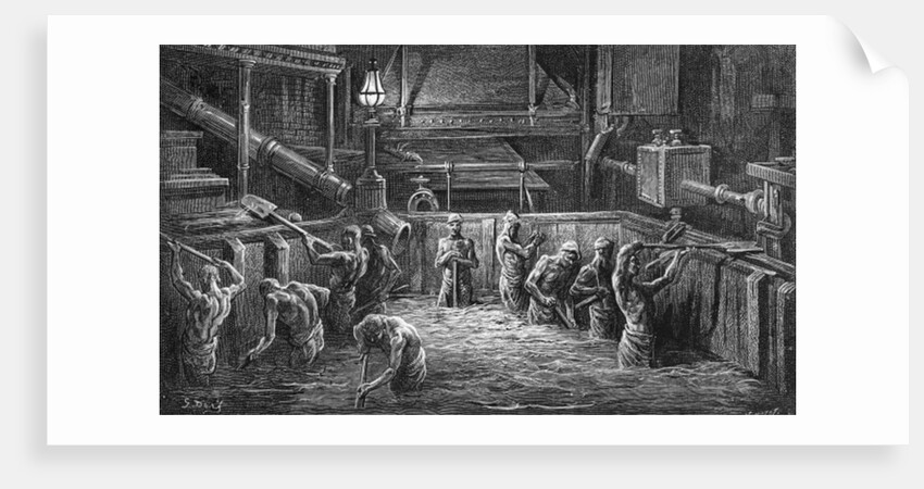 Brewers at Work by Gustave Dore
