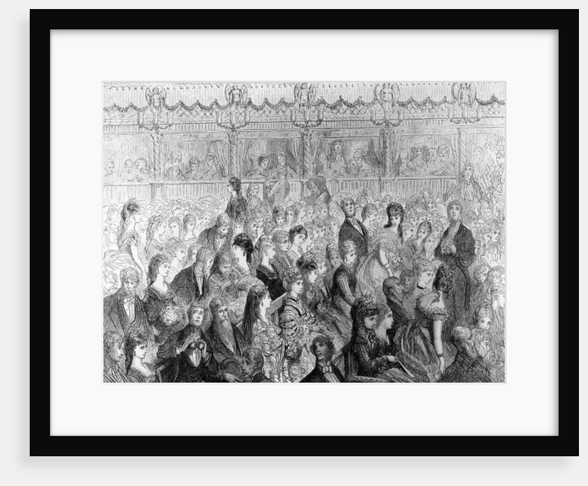The Stalls, Covent Garden Opera by Gustave (after) Dore