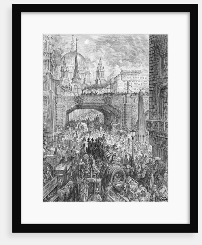 Ludgate Hill by Gustave Dore