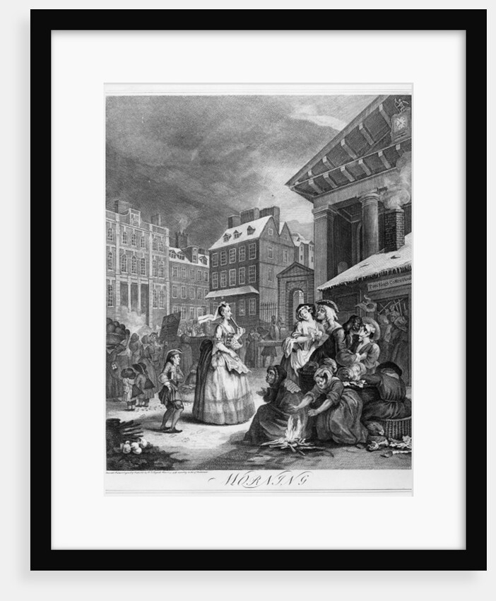 Times of the Day, Morning, 1738 by William Hogarth