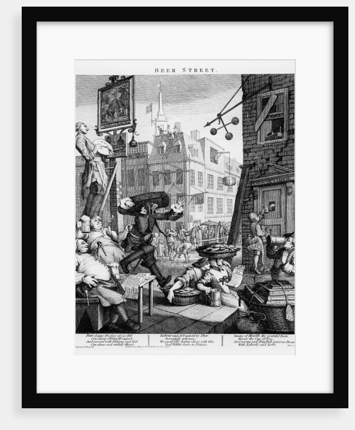 Beer Street by William Hogarth