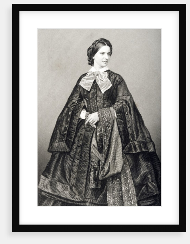 Mademoiselle Victoire Balfe engraved by D.J. Pound from a photograph by John Jabez Edwin Paisley Mayall