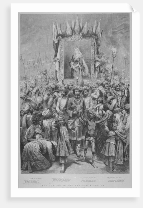 The Jubilee in the East- An Allegory, 1887 by Godefroy Durand