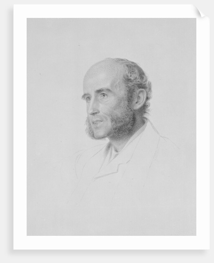 John Richard Green, engraved by George J. Stodart by Anthony Frederick Augustus (after) Sandys