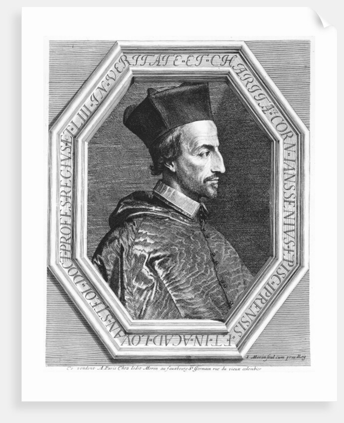 Cornelius Jansen, Bishop of Ypres by Jean Morin