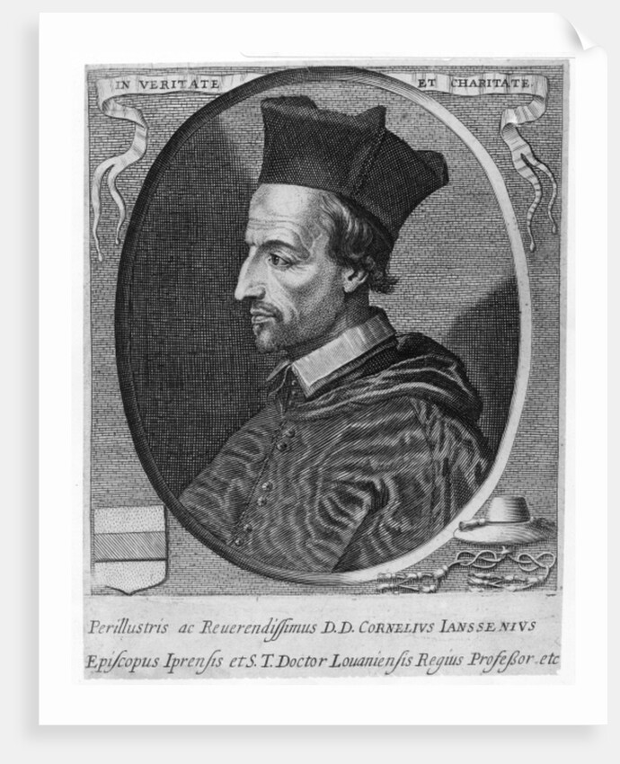 Cornelius Jansen, Bishop of Ypres by Jean Morin