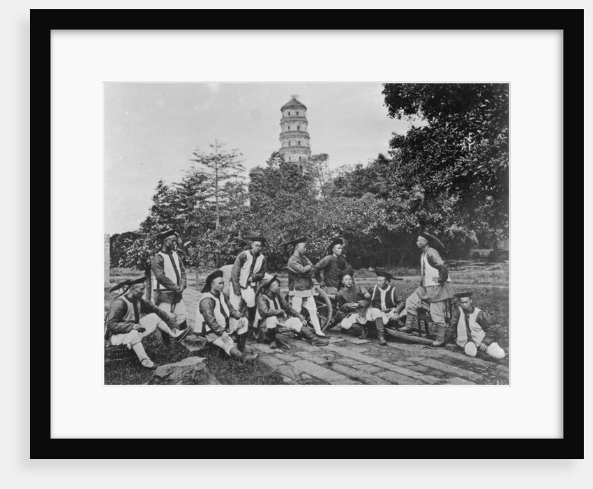 The Native Guard of Sir D.B Robertson, British Consulat, Canton, 1872 by John Thomson