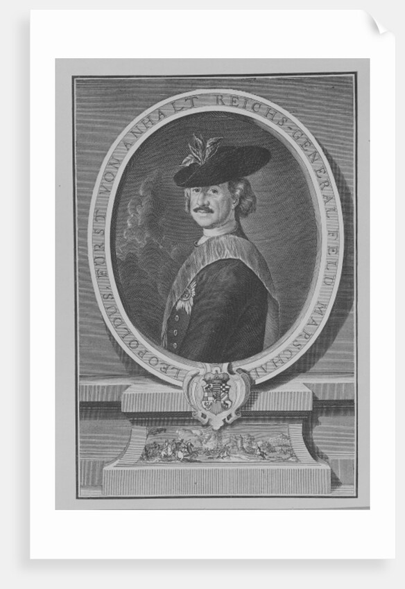 Leopold I, Prince of Anhalt-Dessau by Antoine (after) Pesne