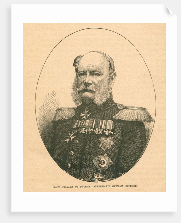 William I, King of Prussia by English School