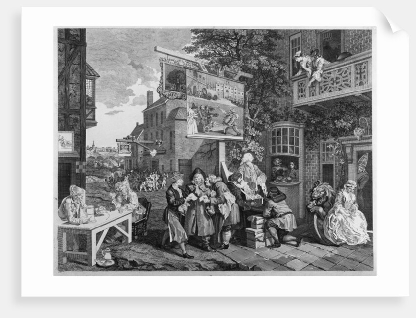 Canvassing for Votes, 1757 by William (after) Hogarth