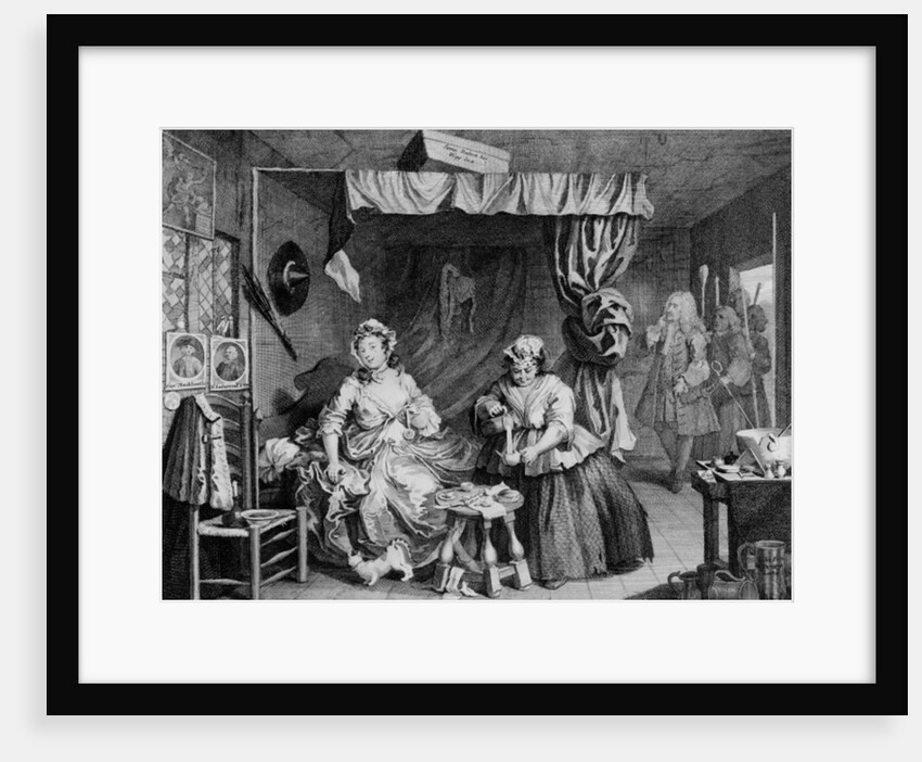 A Harlot's Progress, Plate III,, 1732 by William Hogarth