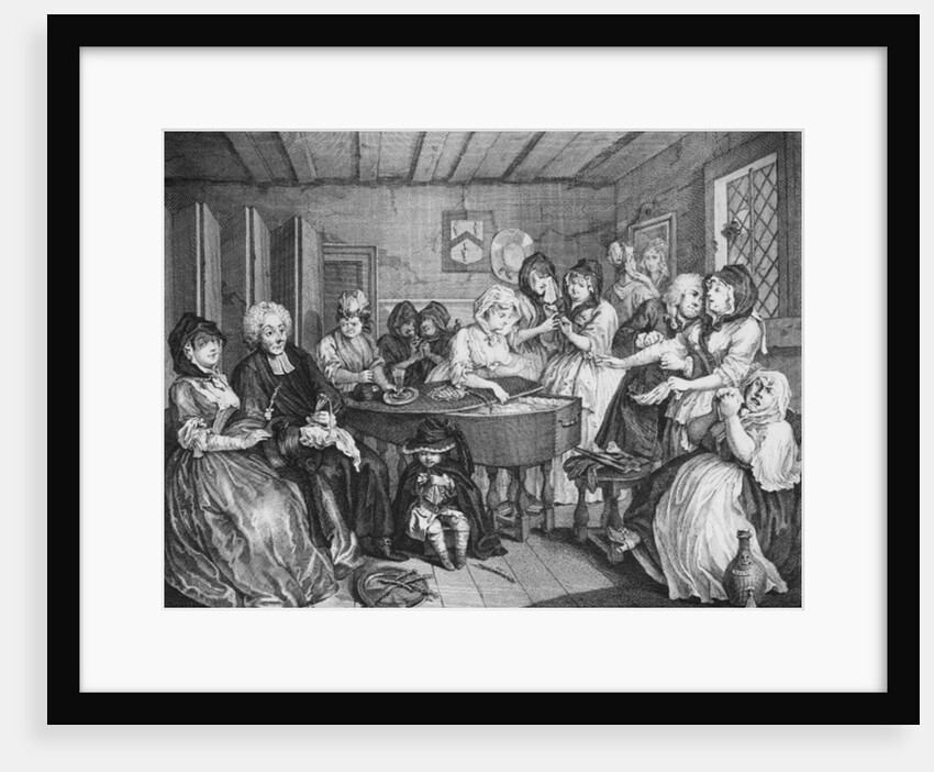 A Harlot's Progress, Plate VI, 1732 by William Hogarth