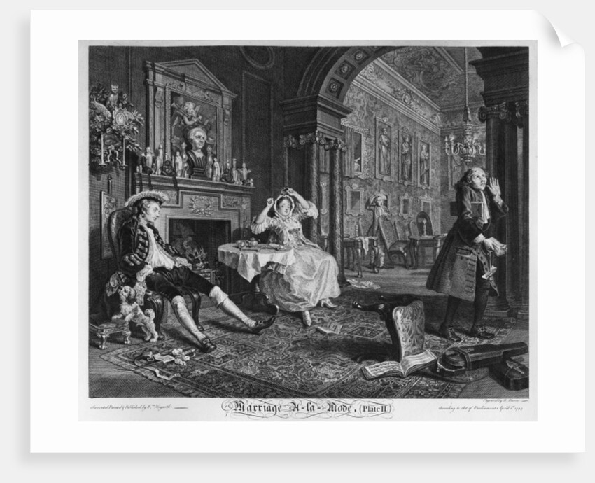 arriage a la Mod by William Hogarth