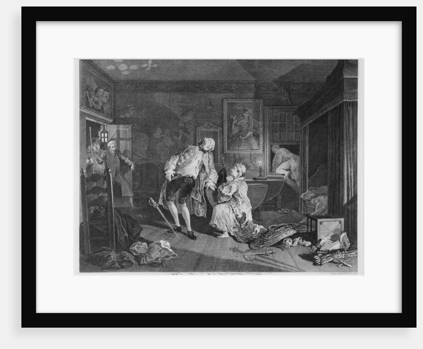 Marriage a la Mode, Plate V, The Bagnio, 1745 by William Hogarth