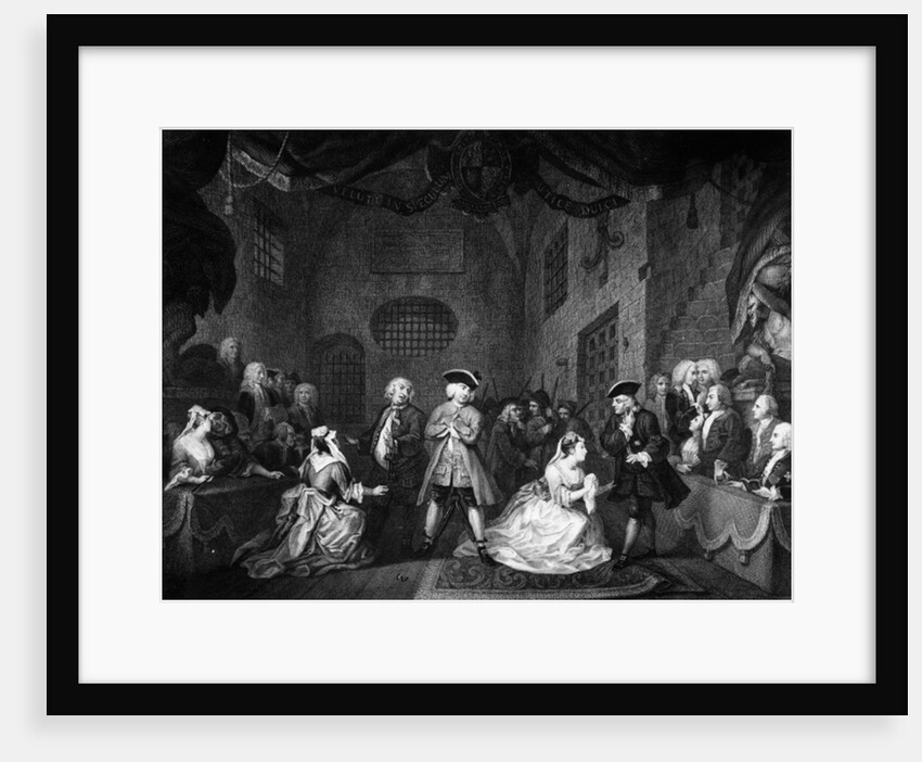 The Beggar's Opera, Scene III, Act XI, c.1728 by William (after) Hogarth