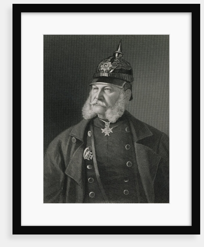 Portrait of William I King of Prussia and Emperor of Germany by Anonymous