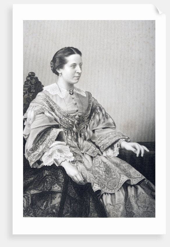 Clara Novello engraved by D.J. Pound from a photograph by John Jabez Edwin Paisley (after) Mayall