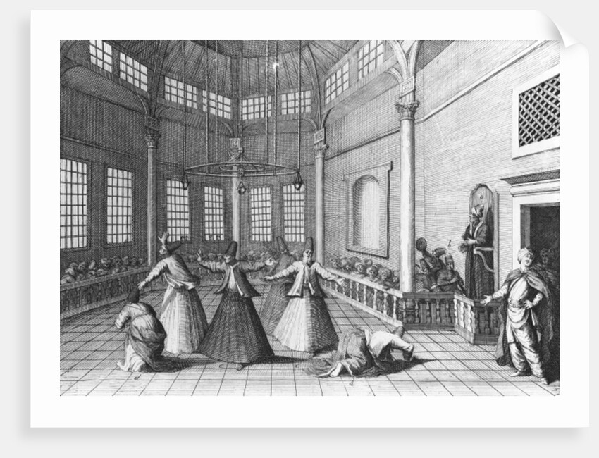 Inside a Turkish Mosque by William Hogarth