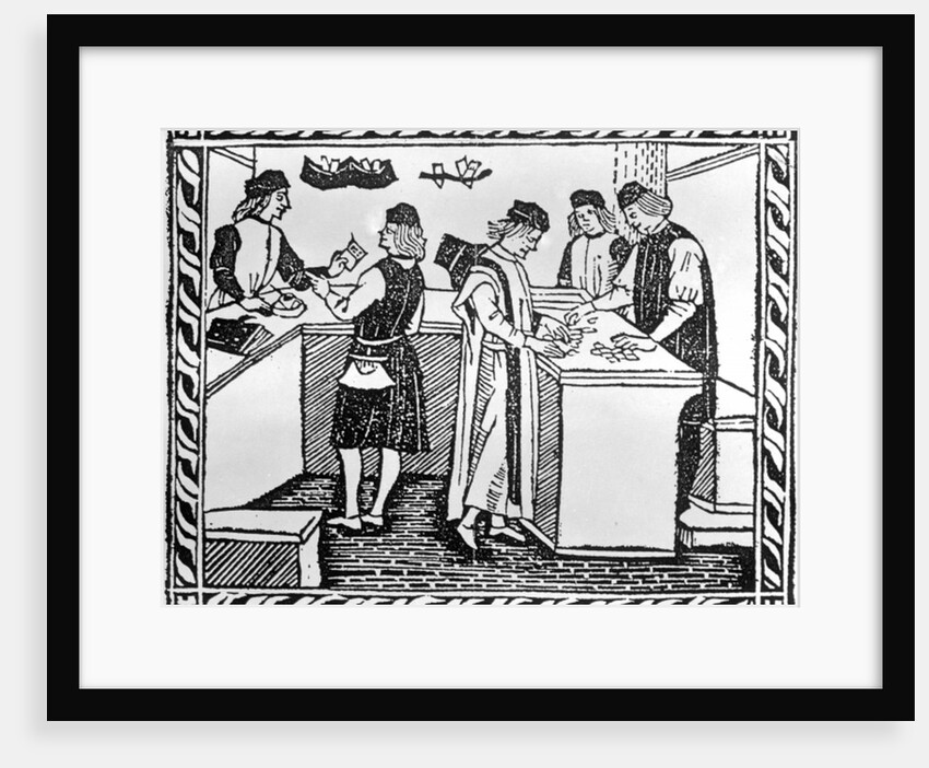 Florentine bank, 1490 by Italian School
