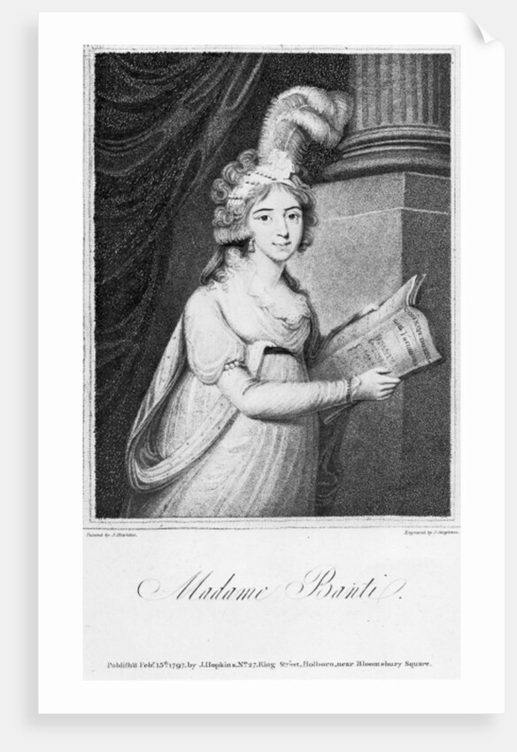 Madame Banti by (after) English School