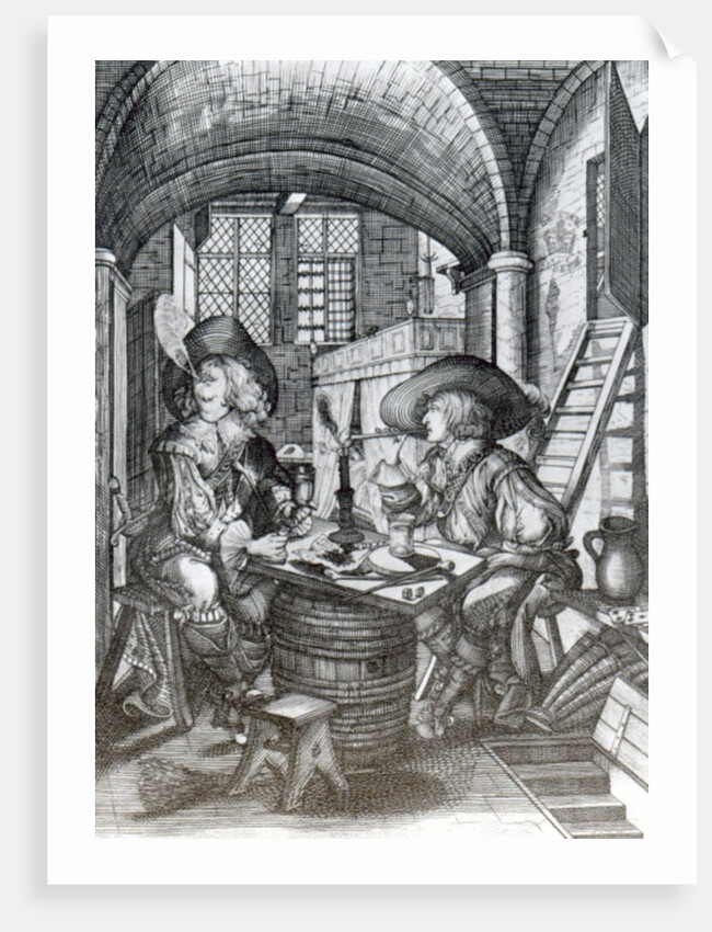 The Sucklington Faction, or Roaring Boyes, printed in 1641 by English School