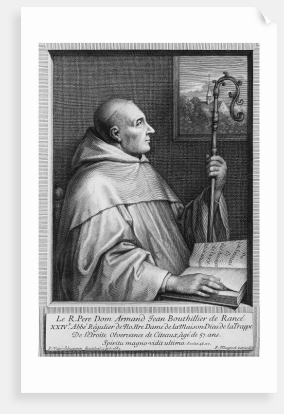 Armand Jean le Bouthillier de Rance, 1683 by Pierre Louis van Schuppen