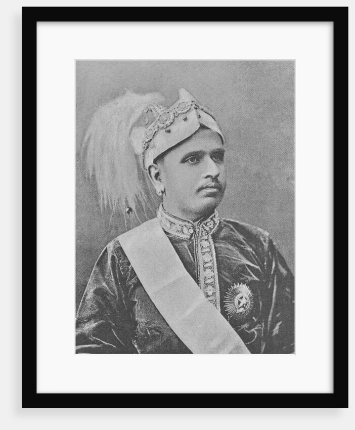 Moolam Thirunal of Travancore by (after) Indian photographer