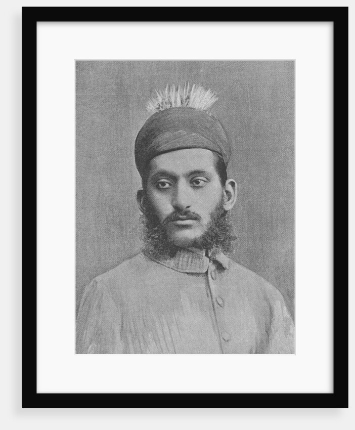 Mahbub Ali Khan, 6th Nizam of Hyderabad by (after) English photographer