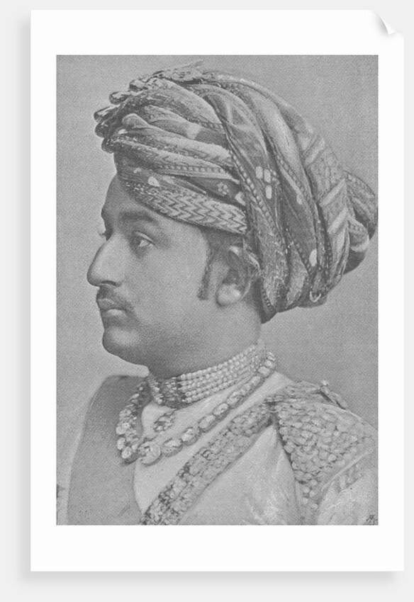 Khengarji III, Maharao of Cutch by (after) English photographer