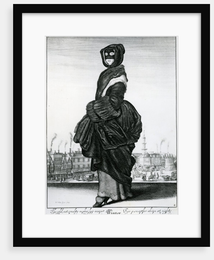 Winter, 1643 by Wenceslaus Hollar
