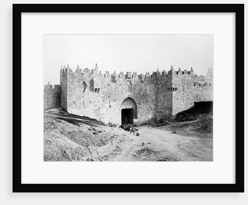 Damascus Gate, Jerusalem by James & Beato