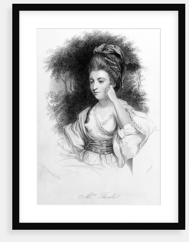 Hester Thrale by Joshua (after) Reynolds