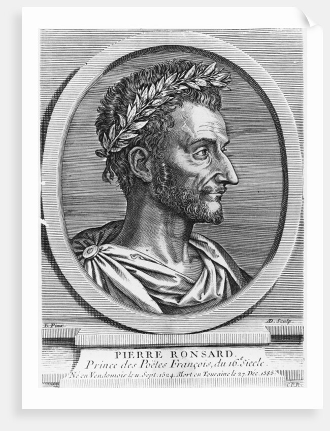 Pierre de Ronsard by French School