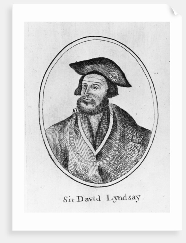 Sir David Lyndsay of the Mount, 1634 by English School