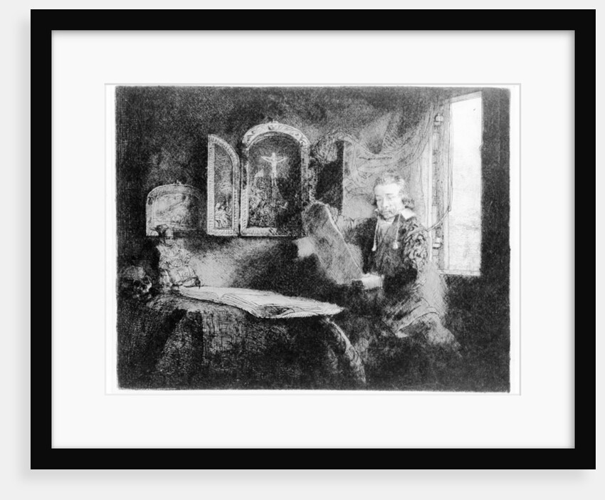 Portrait of Abraham Francen, c.1657 by Rembrandt Harmensz. van Rijn