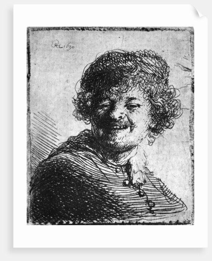 Self-portrait, 1630 by Rembrandt Harmensz. van Rijn